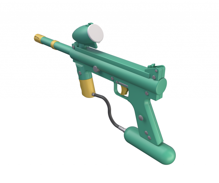 Paintball Gun - 3D image