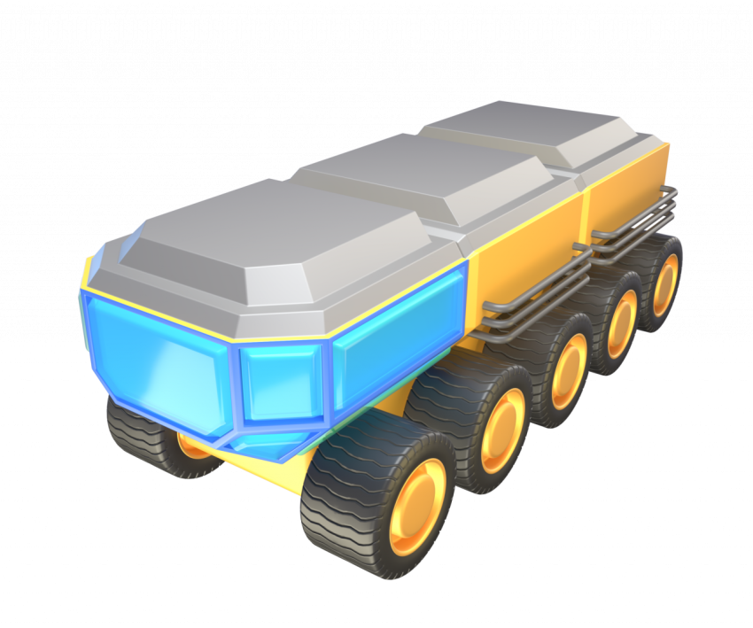 Colony Transportation - 3D image