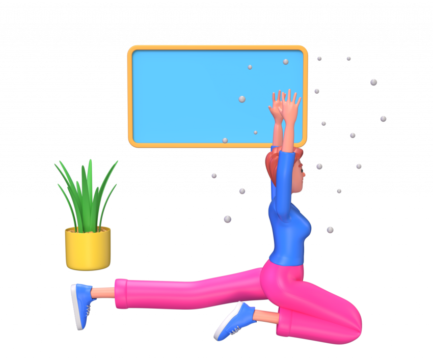 Yoga - 3D image