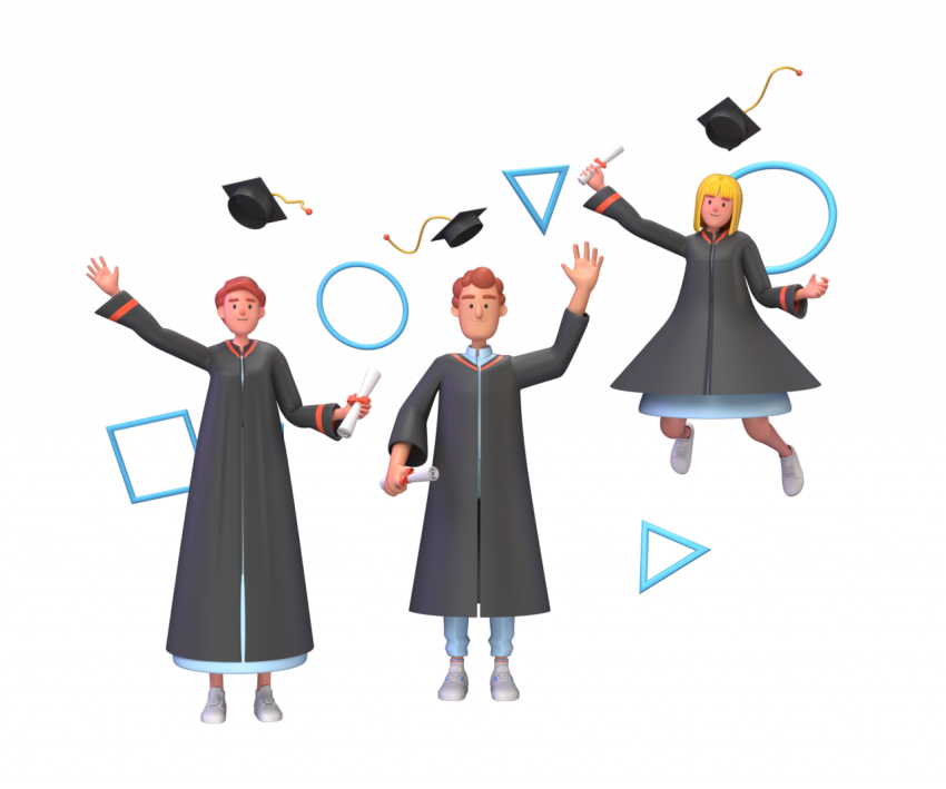 Graduation Day - 3D image