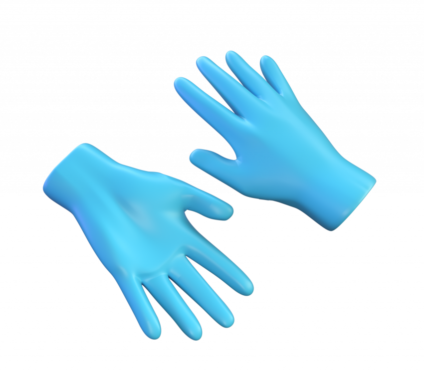 Gloves - 3D image