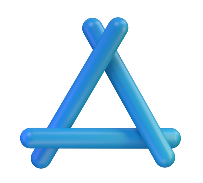 Appstore icon without background - 3D image