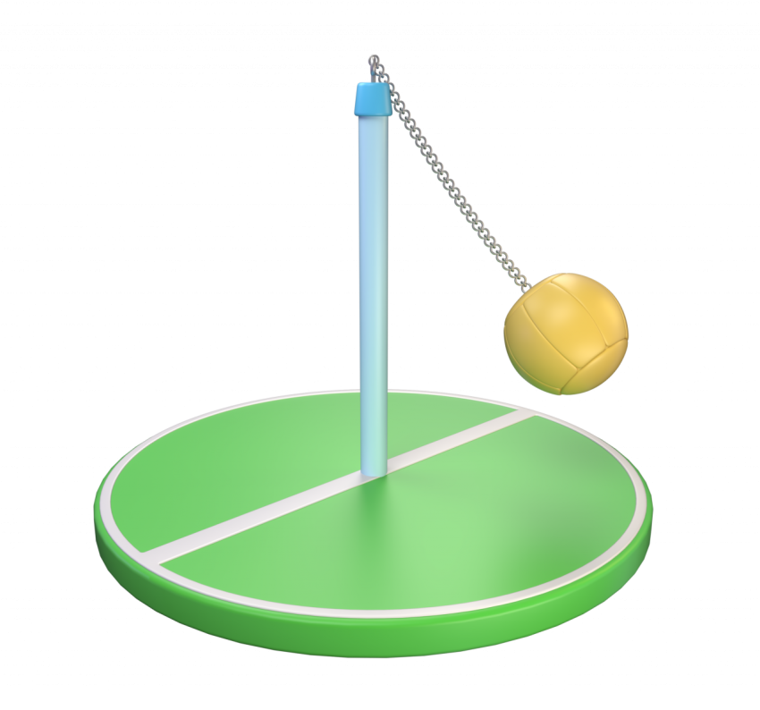 Tetherball - 3D image