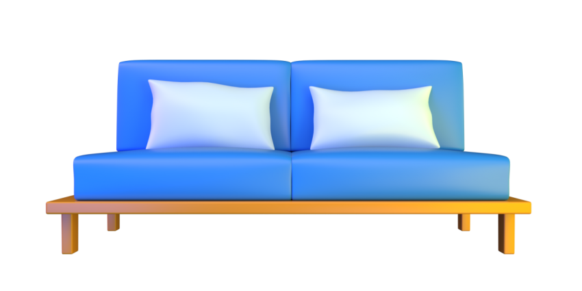 Couch - 3D image