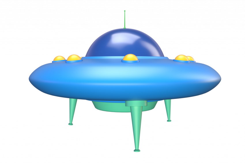 Flying Saucer - 3D image