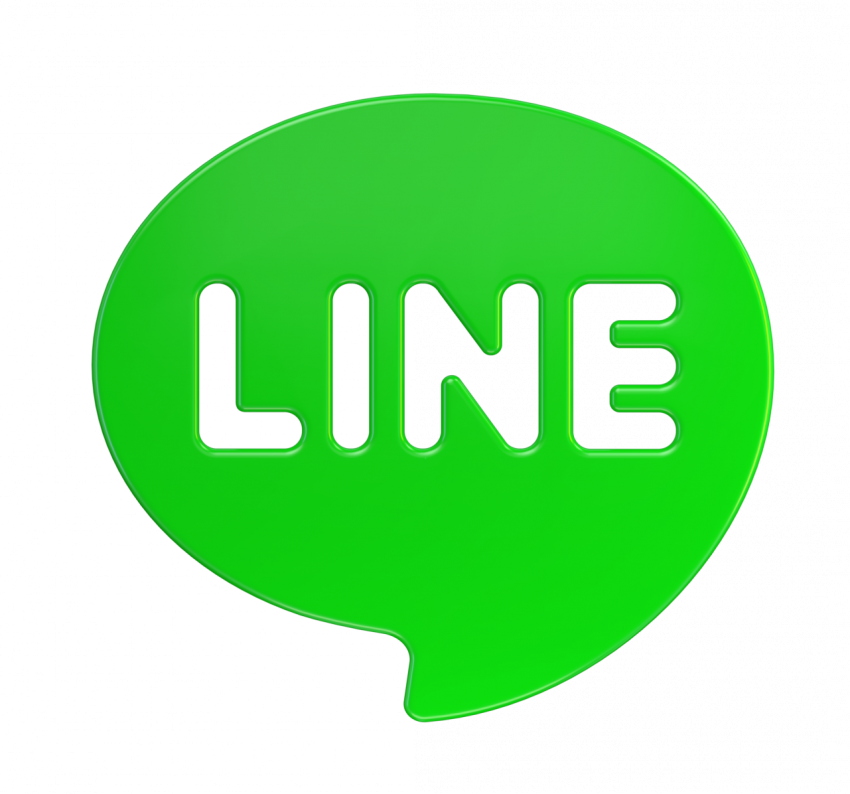 Line icon without background - 3D image