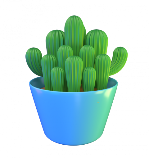 Cactus - 3D image