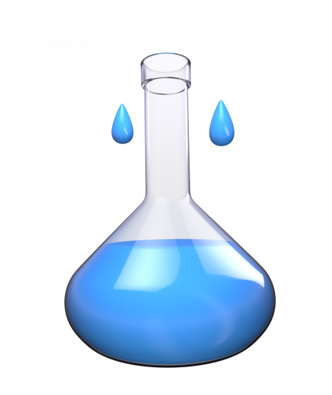 Flask - 3D image