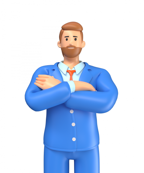 Businessman - 3D image