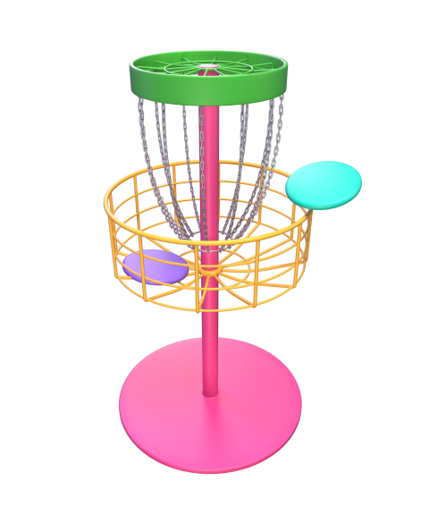 Disc Golf - 3D image