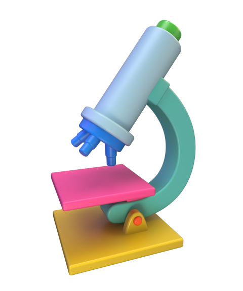 Microscope - 3D image