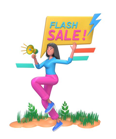 Flash Sale - 3D image