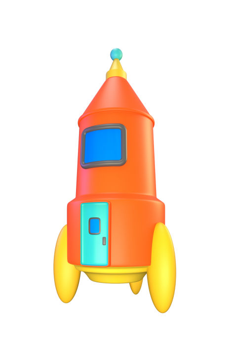 Rocket - 3D image