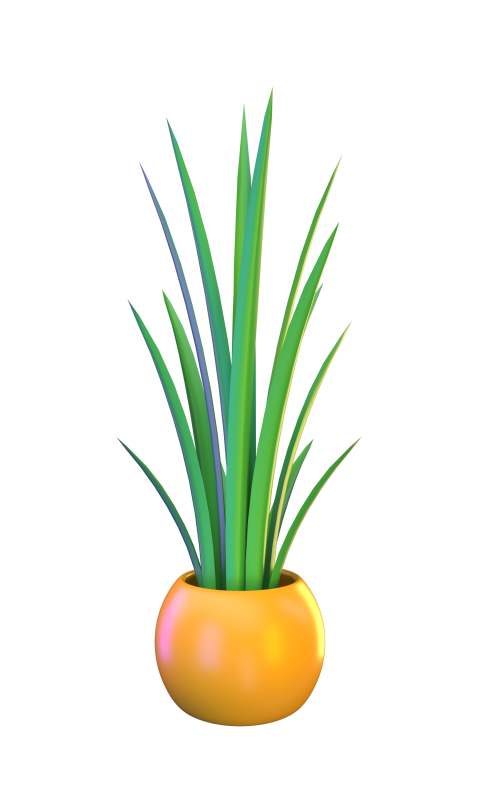 Grass for decoration - 3D image