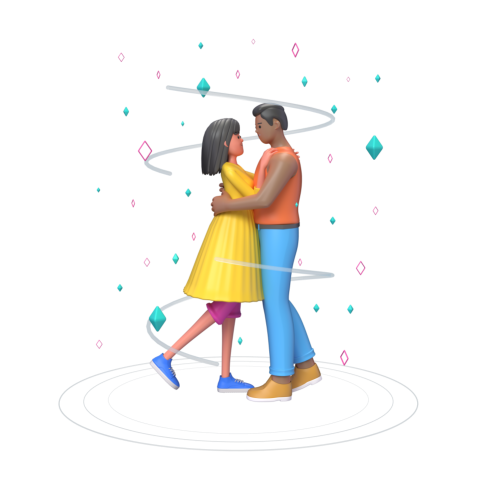 Romance - 3D image